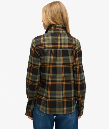 Lumberjack Check Flannel Shirt Image 5