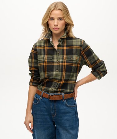 Lumberjack Check Flannel Shirt Image 1
