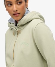 Hettegenser med glidelås og Essential-logo