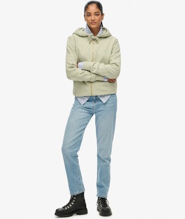 Hettegenser med glidelås og Essential-logo Image 3