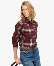 Chemise en flanelle à carreaux bûcheron
