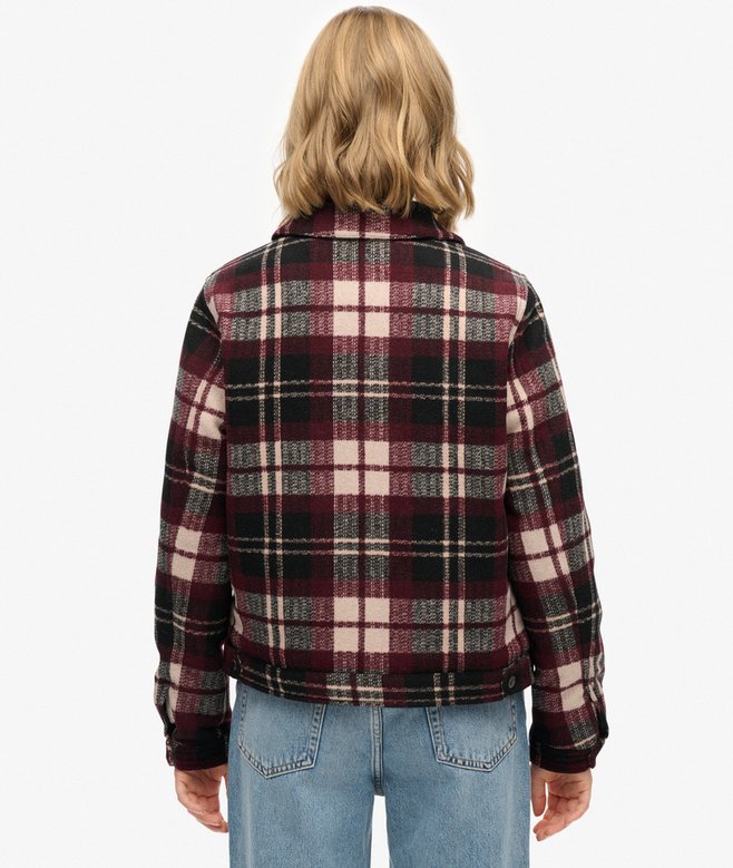 Checked Ranch Quilted Jacket