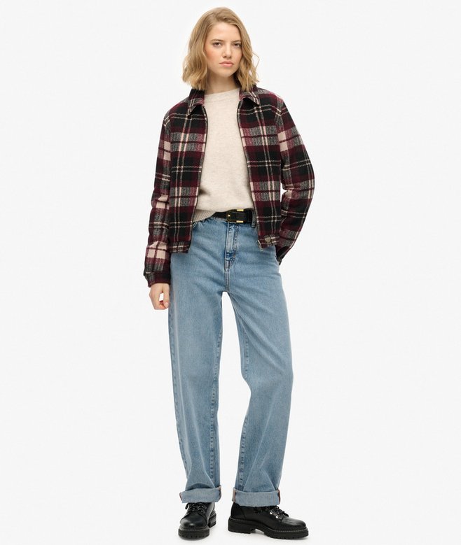 Checked Ranch Quilted Jacket