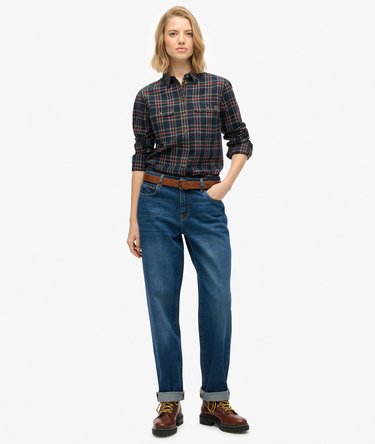 Lumberjack Check Flannel Shirt Image 3