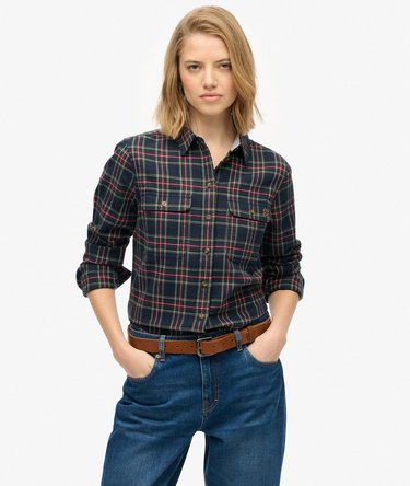Lumberjack Check Flannel Shirt Image 1