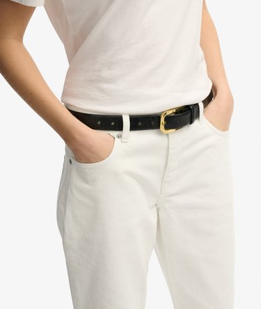 Organic Cotton Mid Rise Straight Jeans Image 2