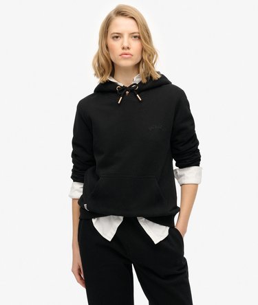 Felpa con cappuccio con logo ricamato Essential Image 1