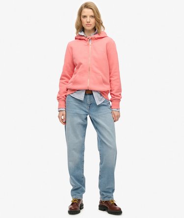 Essential Logo Zip Hoodie Image 3