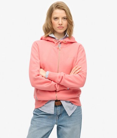 Essential Logo Zip Hoodie Image 1