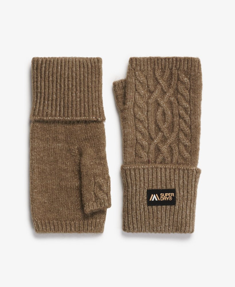 Superdry Workwear Knitted Gloves Black