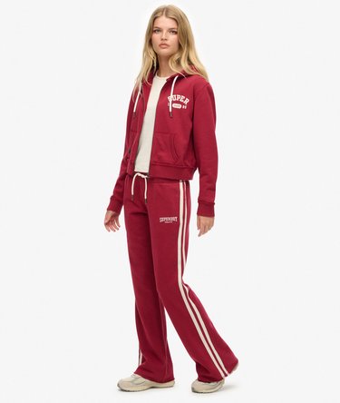 Athletic Stripe Flare Joggers Image 3