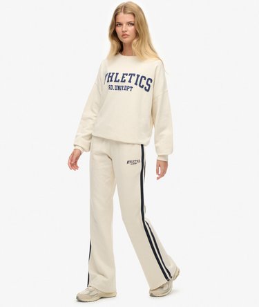 Athletic Stripe Flare Joggers Image 3