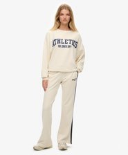 Athletic Stripe Flare Joggers