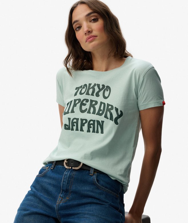 Surf Logo Fitted T-Shirt