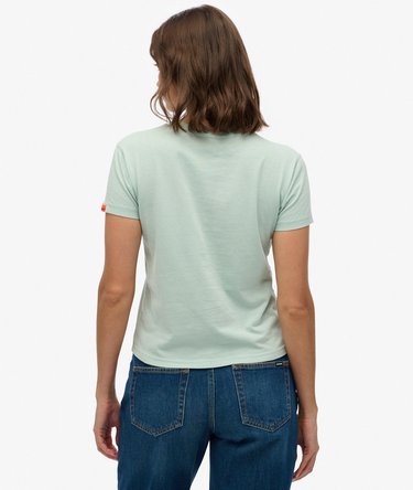 Surf Logo Fitted T-Shirt Image 5