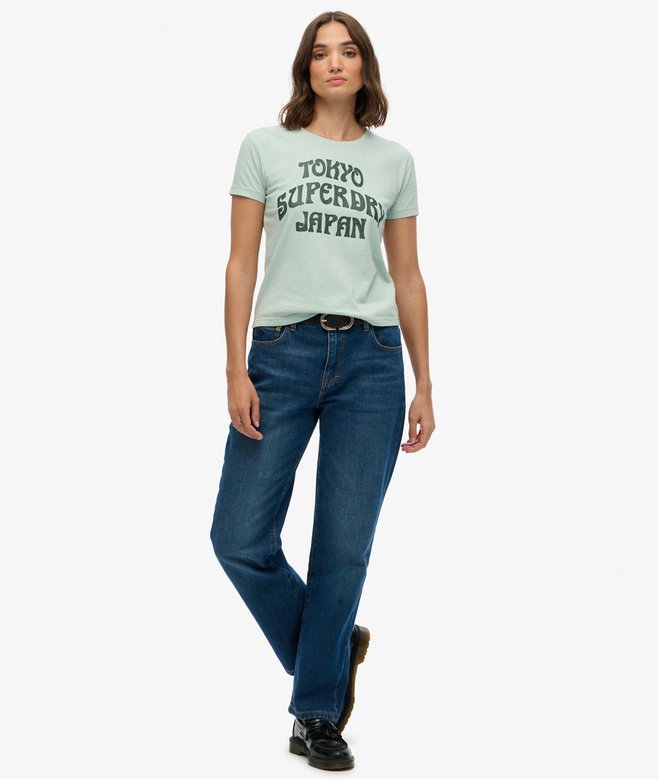 Surf Logo Fitted T-Shirt