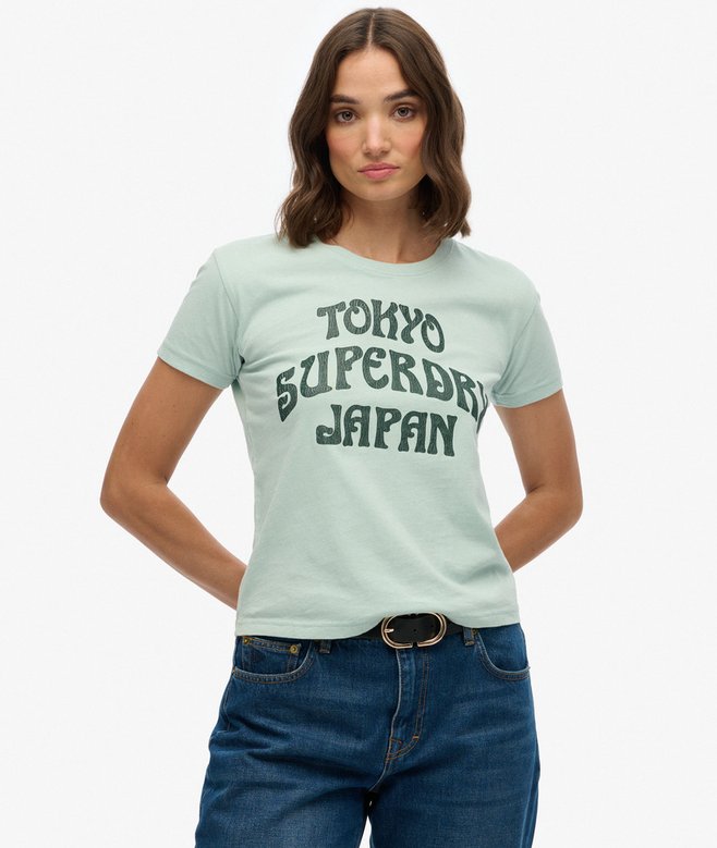 Surf Logo Fitted T-Shirt