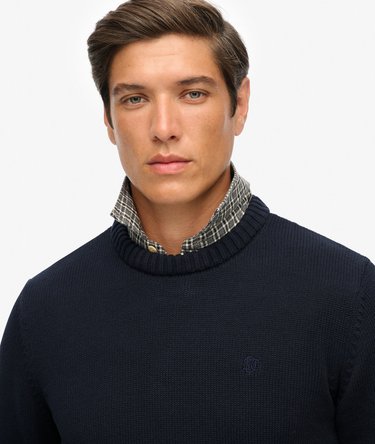 Preppy Baumwoll-Pullover Image 4