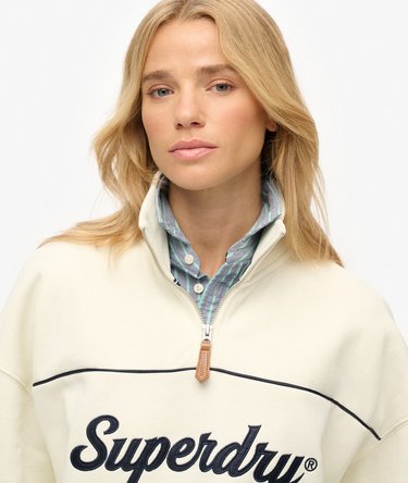 Country Club Sweatshirt mit Halbreißverschluss Image 4