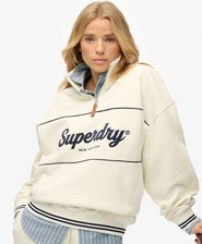 Country Club Sweatshirt mit Halbreißverschluss