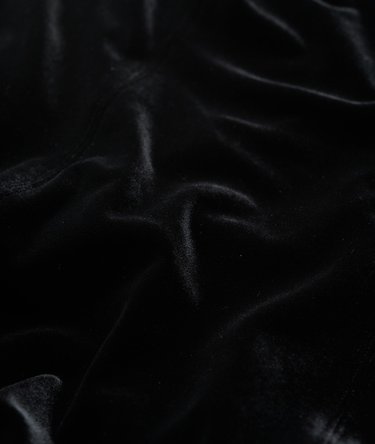 Samt-Maxikleid ohne Träger Image 7