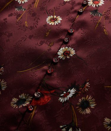 Mini Abito a Maniche Lunghe Jacquard Image 7