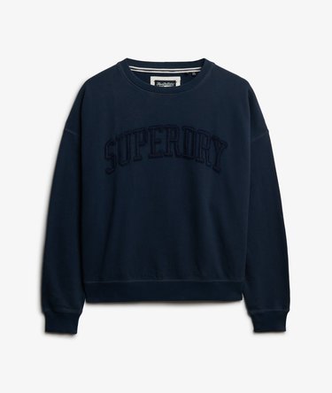 Sweat à col rond et texte ton sur ton appliqué Athletic Essentials Image 7