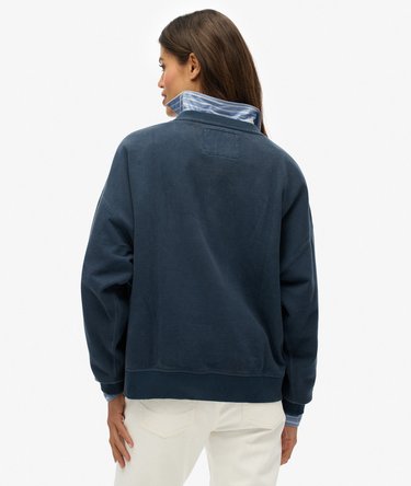 Sweat à col rond et texte ton sur ton appliqué Athletic Essentials Image 5