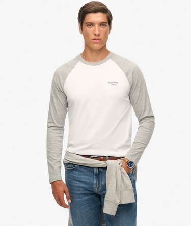 Essential Baseball Long Sleeve Top Image 1