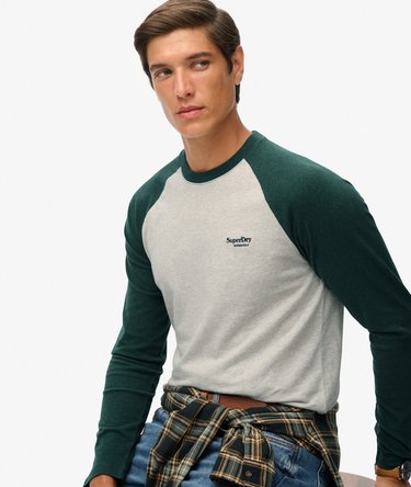 Essential Baseball Langarmshirt Image 2