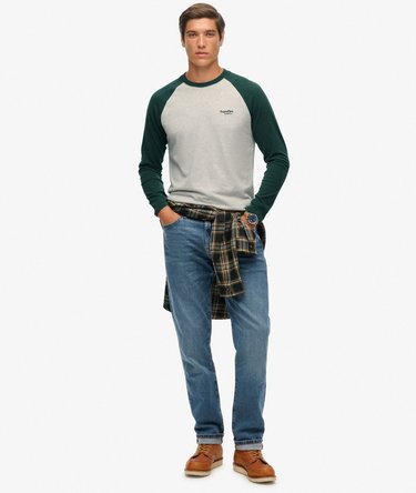 Essential Baseball Langarmshirt Image 3