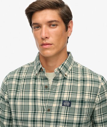 Long Sleeve Cotton Lumberjack Shirt Image 4