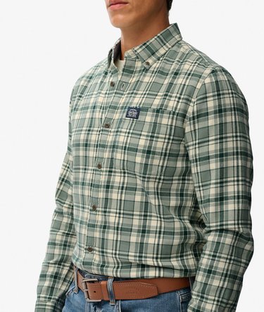 Long Sleeve Cotton Lumberjack Shirt Image 2