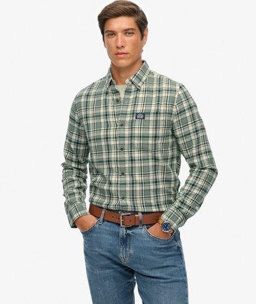 Long Sleeve Cotton Lumberjack Shirt Image 1