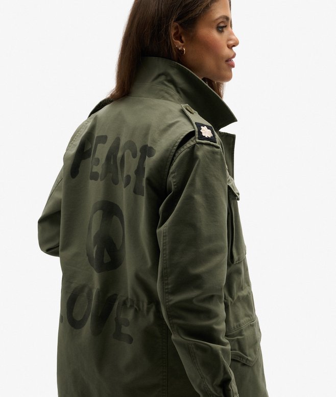 Embellished Field Jacket