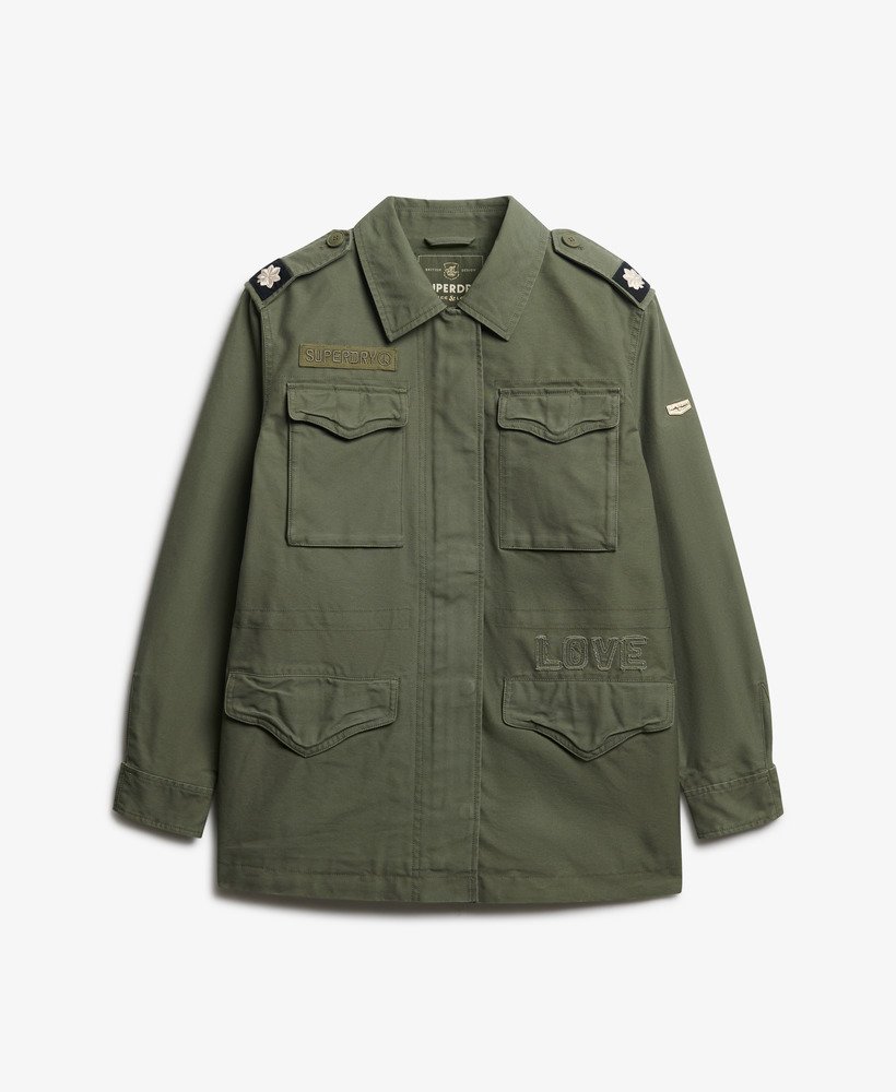 美品　ハイク　ミリタリージャケット　レギュラーフィット　オリーブグリーン　2 upload9223368955666769582.jpg?