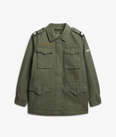 Embellished Field Jacket Image 7