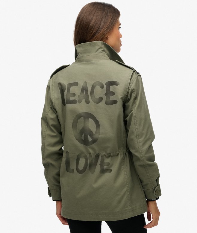 Embellished Field Jacket