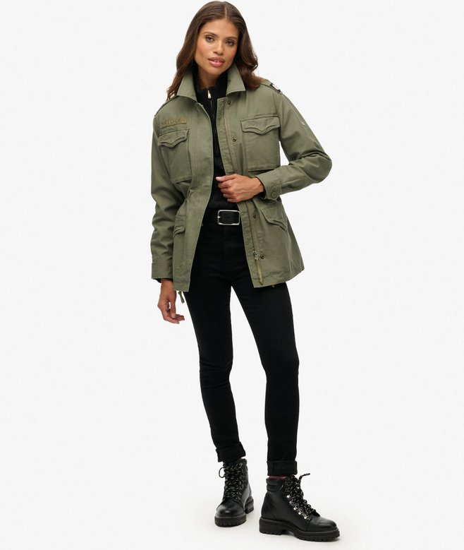 Embellished Field Jacket
