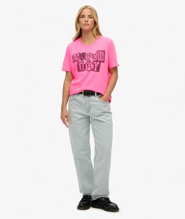 Punk Poster Afslappet T-shirt Image 3