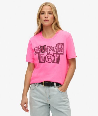 Punk Poster Afslappet T-shirt Image 1