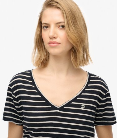 Studios Slub Embroidered T-Shirt Image 4