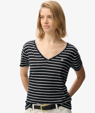 Studios Slub Embroidered T-Shirt Image 2