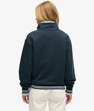 Country Club Embossed Half-Zip Jumper Image 5
