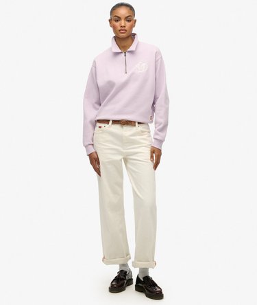 SD & CO Neon Collared Half Zip Image 3