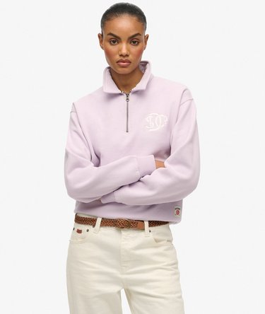 SD & CO Neon Collared Half Zip Image 1