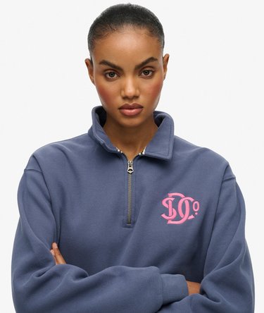 SD & CO Neon Collared Half Zip Image 4