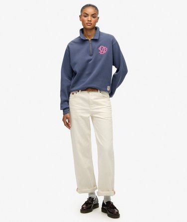SD & CO Neon Collared Half Zip Image 3