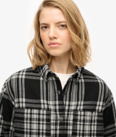 Check Lined Shirt Image 4