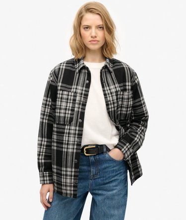 Check Lined Shirt Image 1